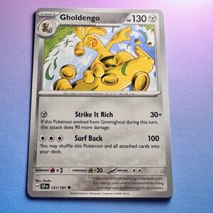 gholdengo - 131/191 (uncommon) — pokemon: surging sparks
